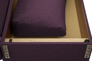 Двуспальный диван Селена Рогожка Savana Violet 