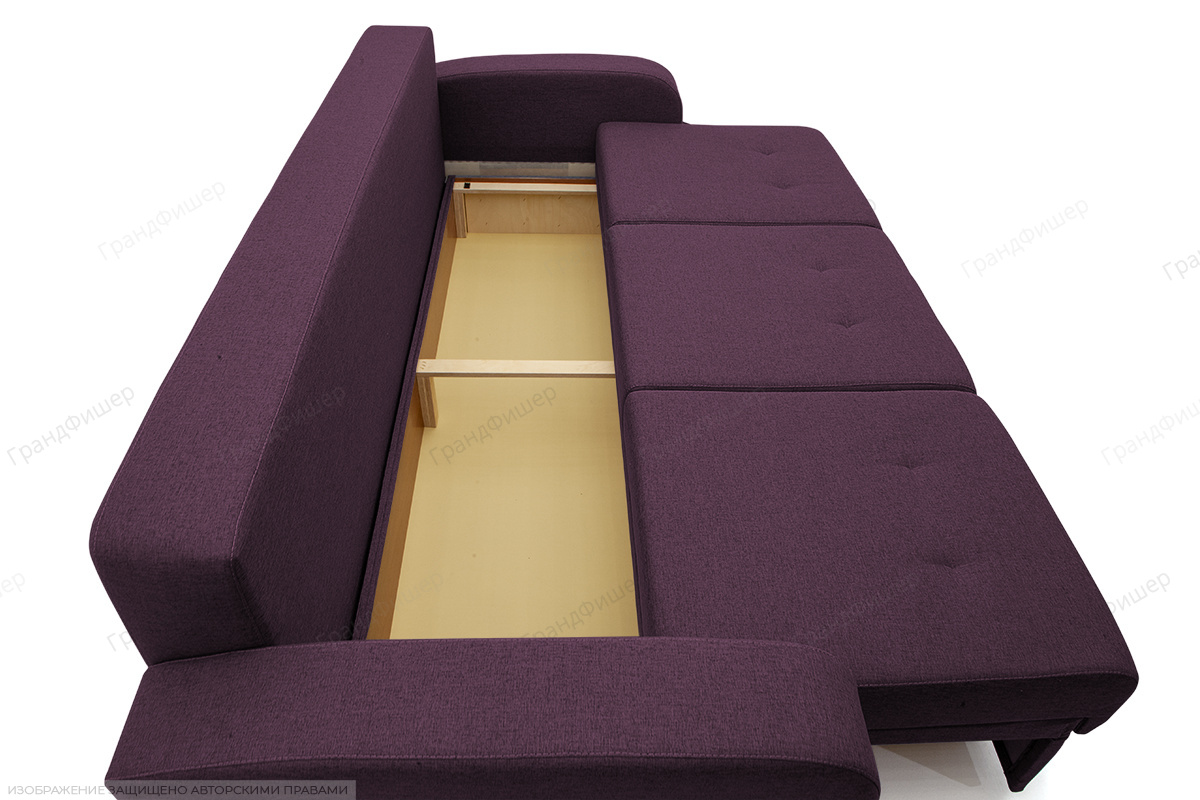 Двуспальный диван Селена Рогожка Savana Violet 