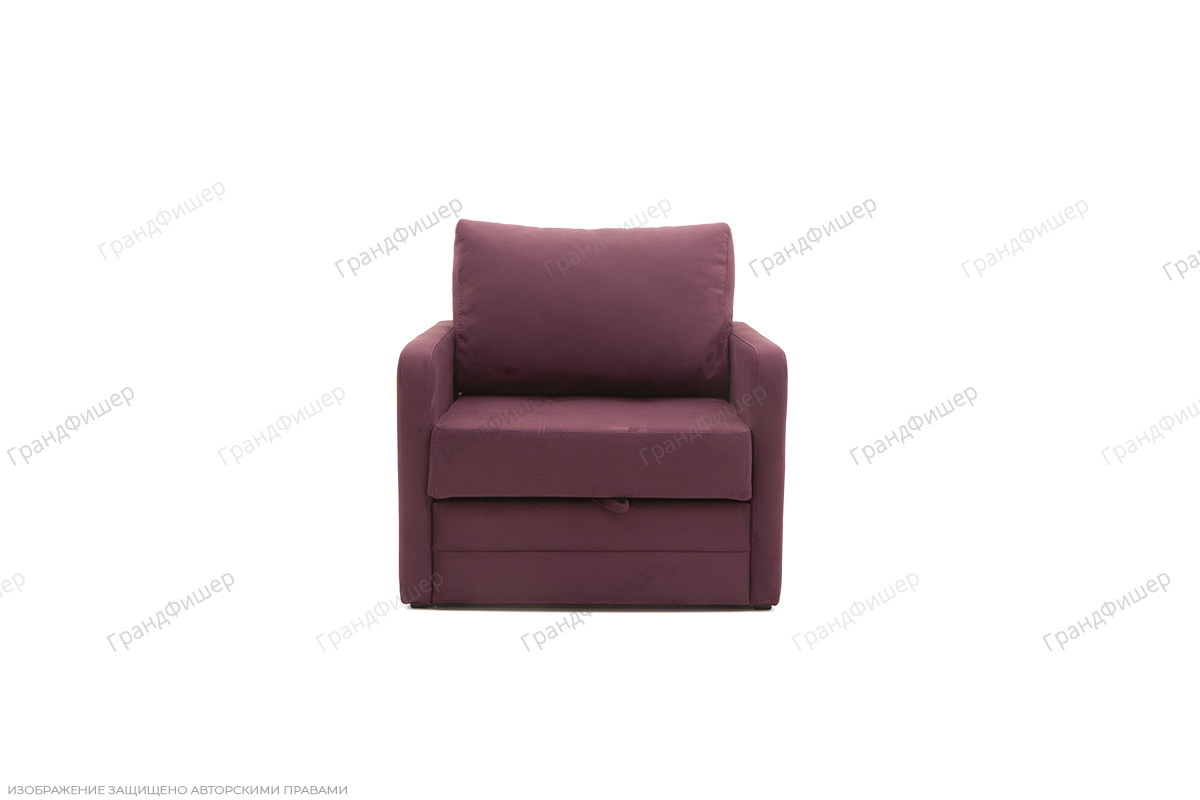 Фиолетовый диван Брут Violet Вид спереди