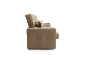 Дешевый диван Берри люкс Maserati Light brown Вид сбоку