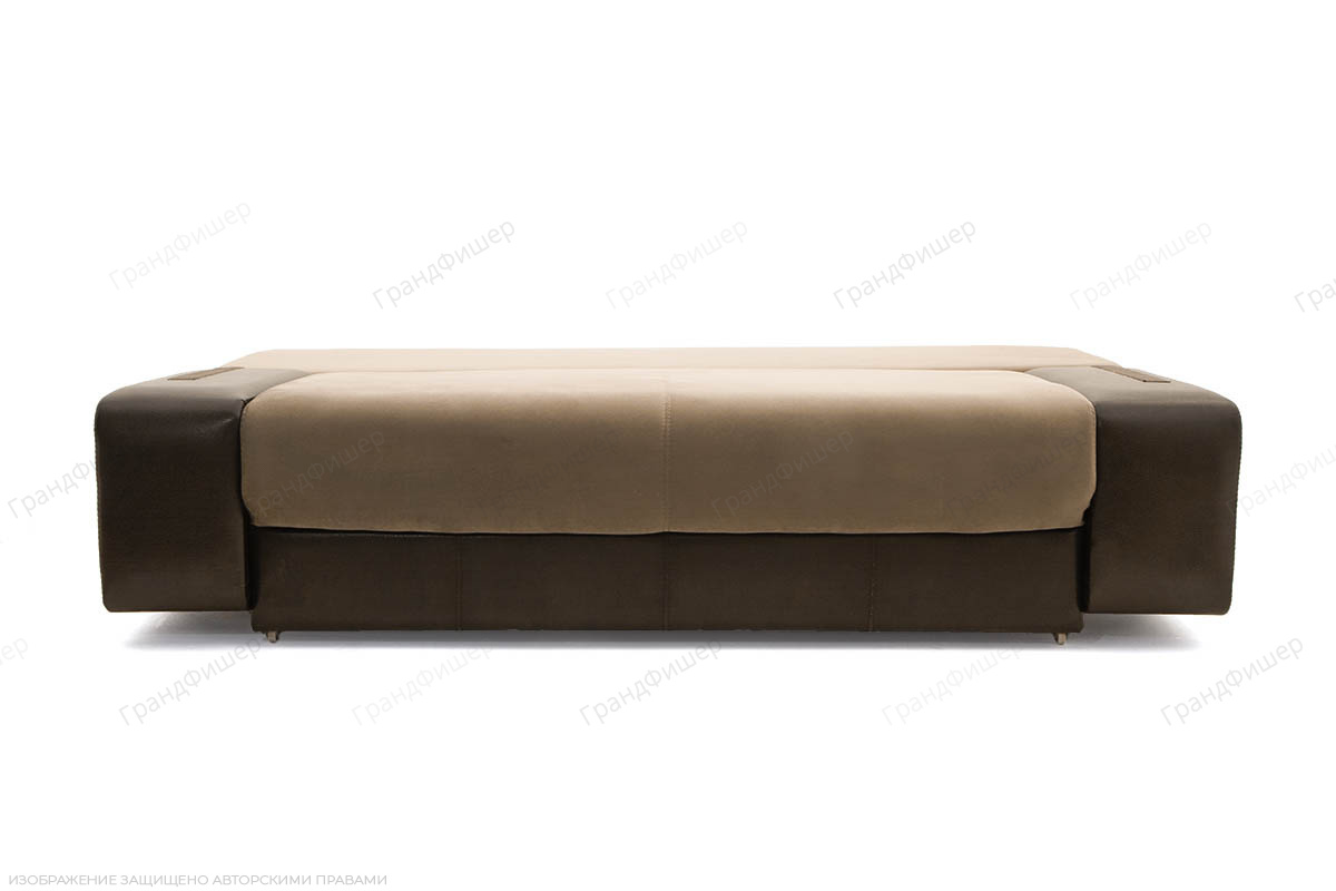 Из экокожи Сатурн Maserati Light brown + Sontex Umber Спальное место