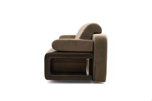 Из экокожи Сатурн Maserati Light brown + Sontex Umber Вид сбоку
