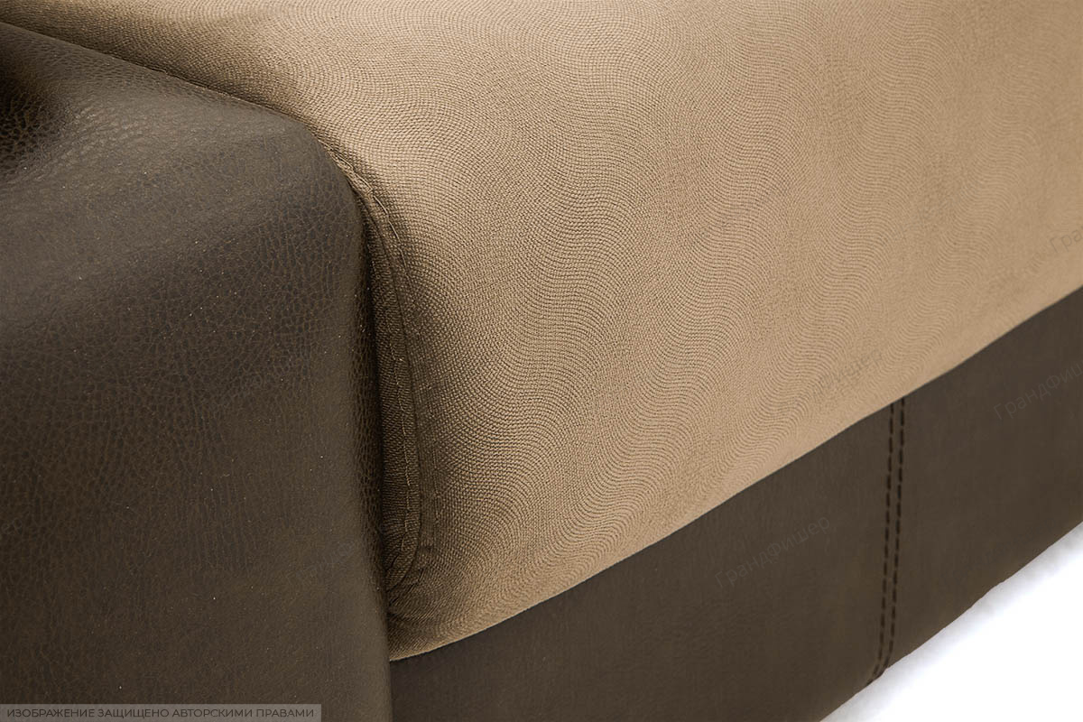 Из экокожи Сатурн Maserati Light brown + Sontex Umber Текстура ткани