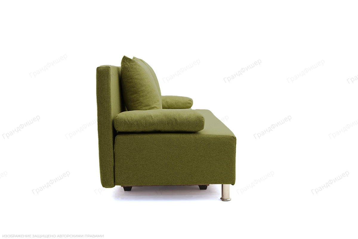 Диван для кухни на ножках Чарли эконом Dream Green Вид сбоку