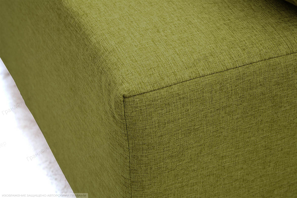 Диван для кухни на ножках Чарли эконом Dream Green Текстура ткани
