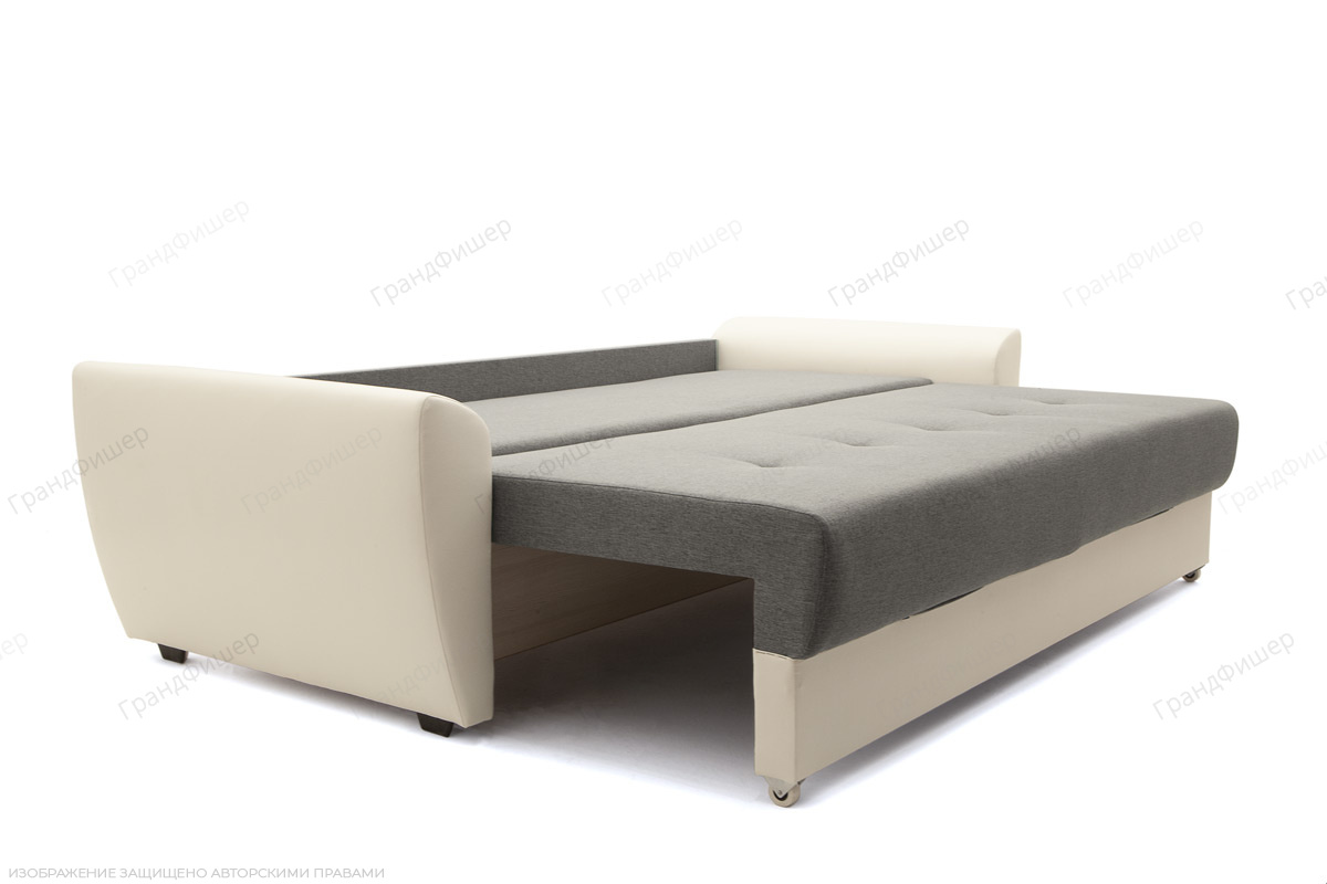 Прямой диван Винтаж Dream Grey + Sontex Milk Спальное место