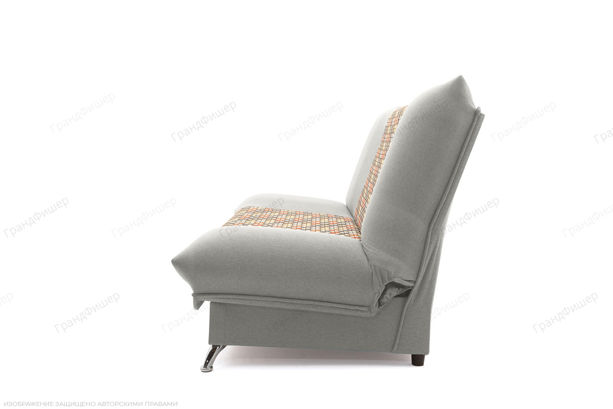 Диван для кухни на ножках Дрим Dream Light grey + History Bricks Вид сбоку