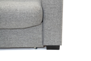 Двуспальный диван Бостон Big Grey + TV Ножки