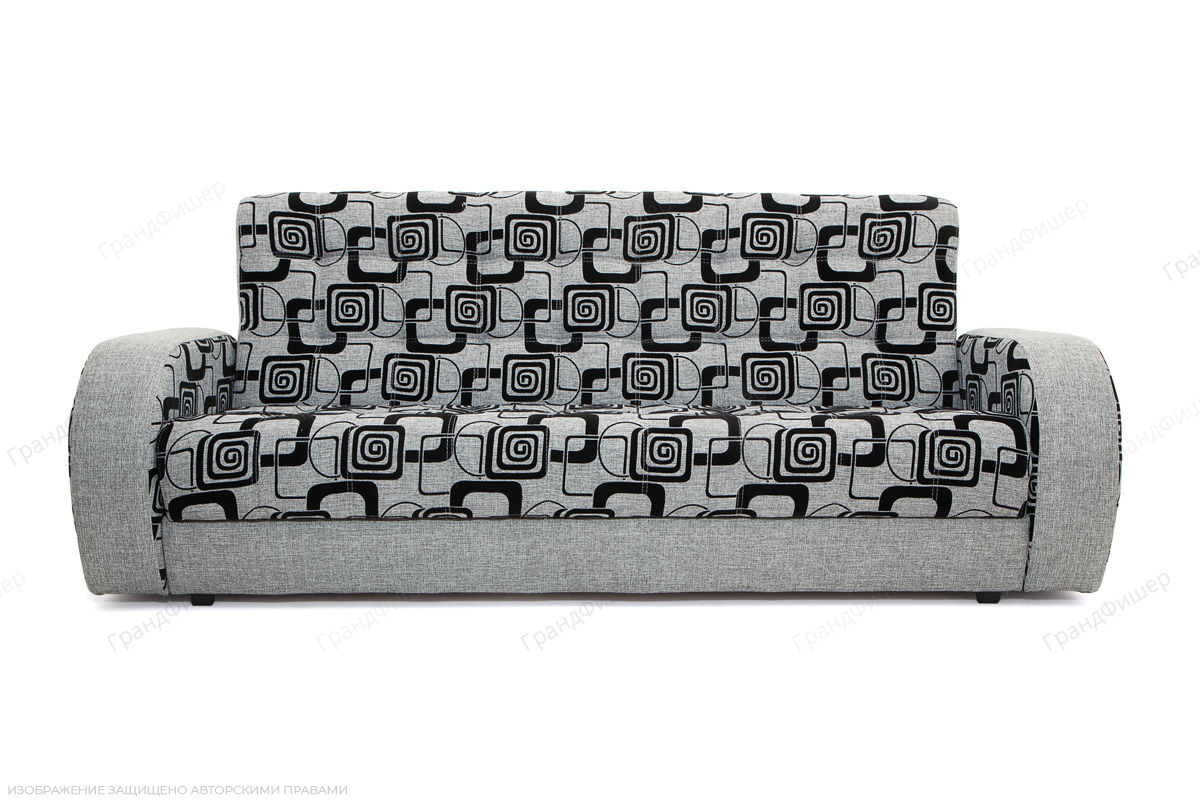 Модульный диван Вито TV Grey + Big Grey Вид спереди