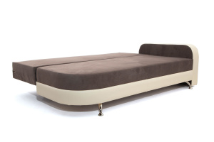 Пружинный диван Прага-3 Amigo Chocolate + Sontex Beige Спальное место