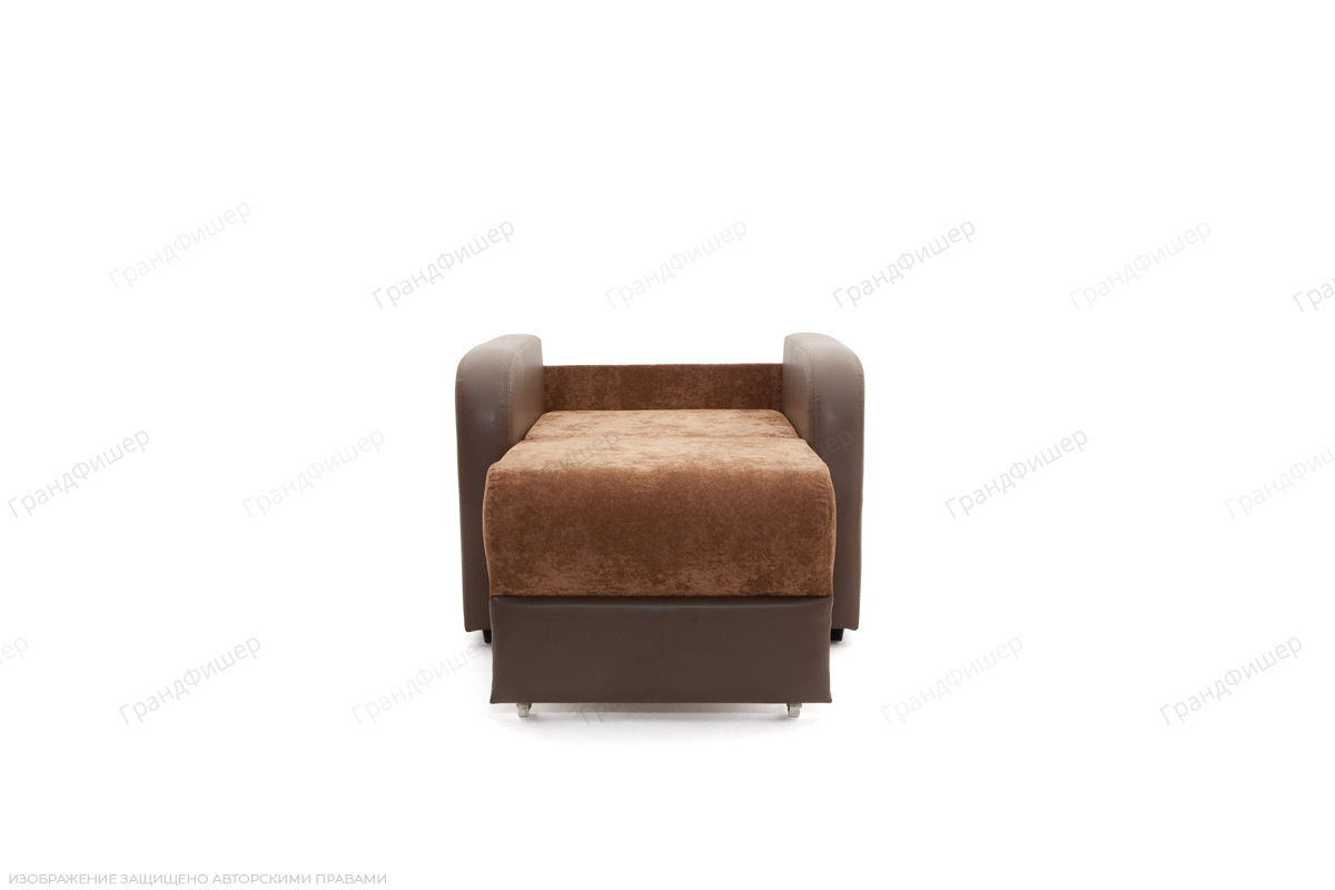 Кресло кровать Вестерн Lite Brown + Astor Coffe Спальное место