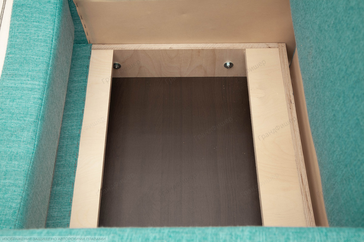 Кресло кровать Гольф (60) Orion Blue Ящик для белья