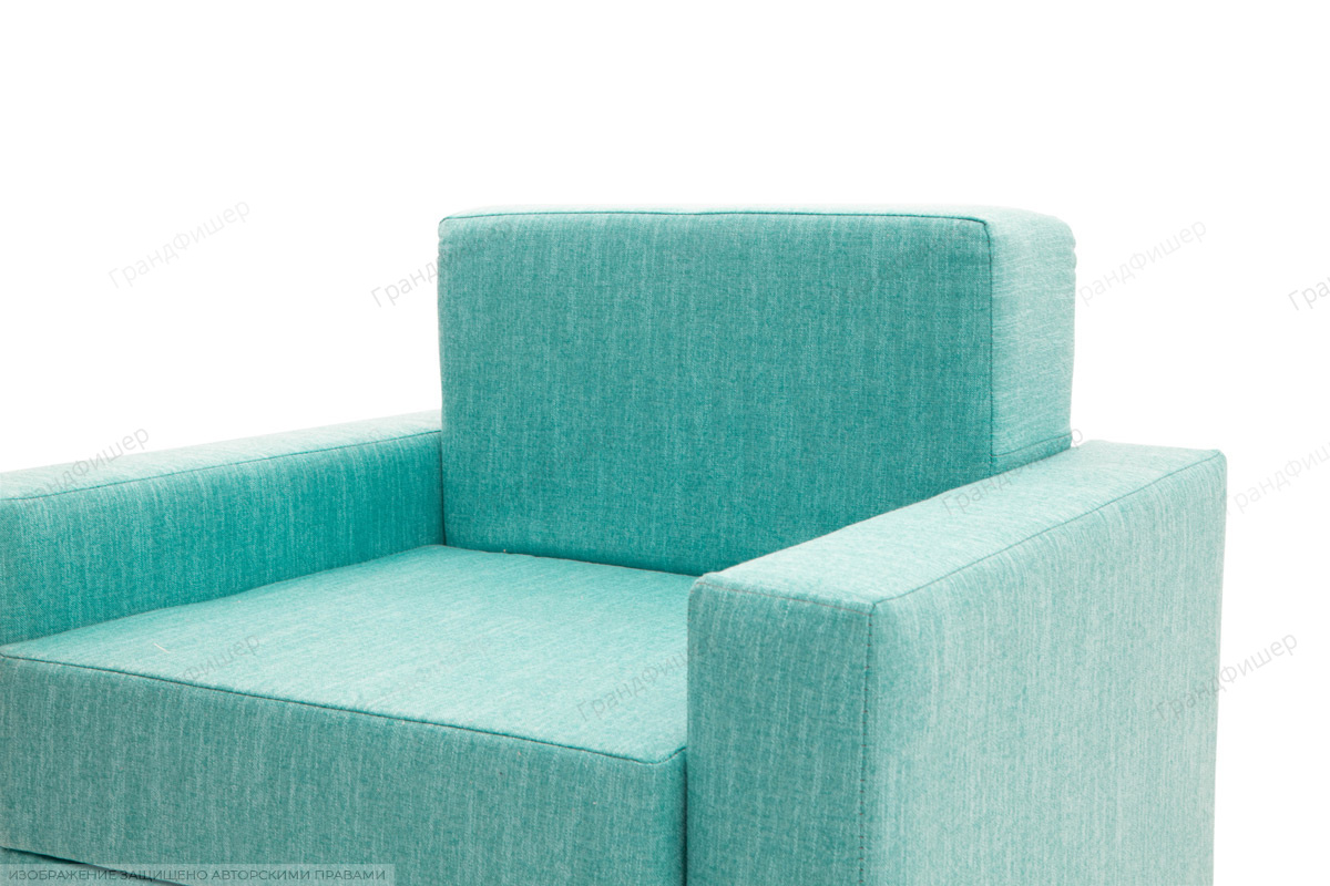 Кресло кровать Гольф (60) Orion Blue Подлокотник