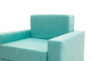 Кресло кровать Гольф (60) Orion Blue Подлокотник