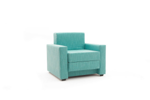 Кресло кровать Гольф (60) Orion Blue Вид по диагонали