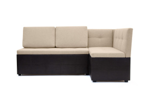 Выкатной диван Домино Dream Beight + Sontex Umber Вид спереди