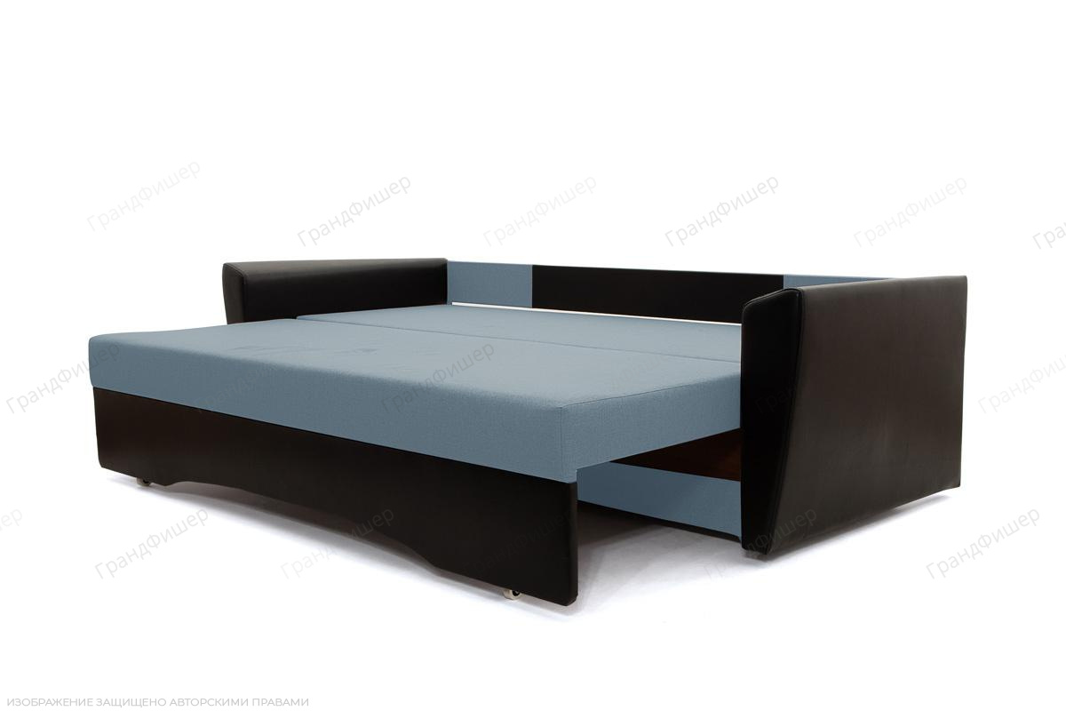 Прямой диван Амстердам эконом Dream Blue Спальное место