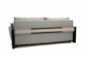 Прямой диван Амстердам эконом Dream Light Grey Вид сзади
