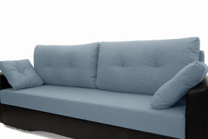 Прямой диван Амстердам эконом Dream Blue Подушки