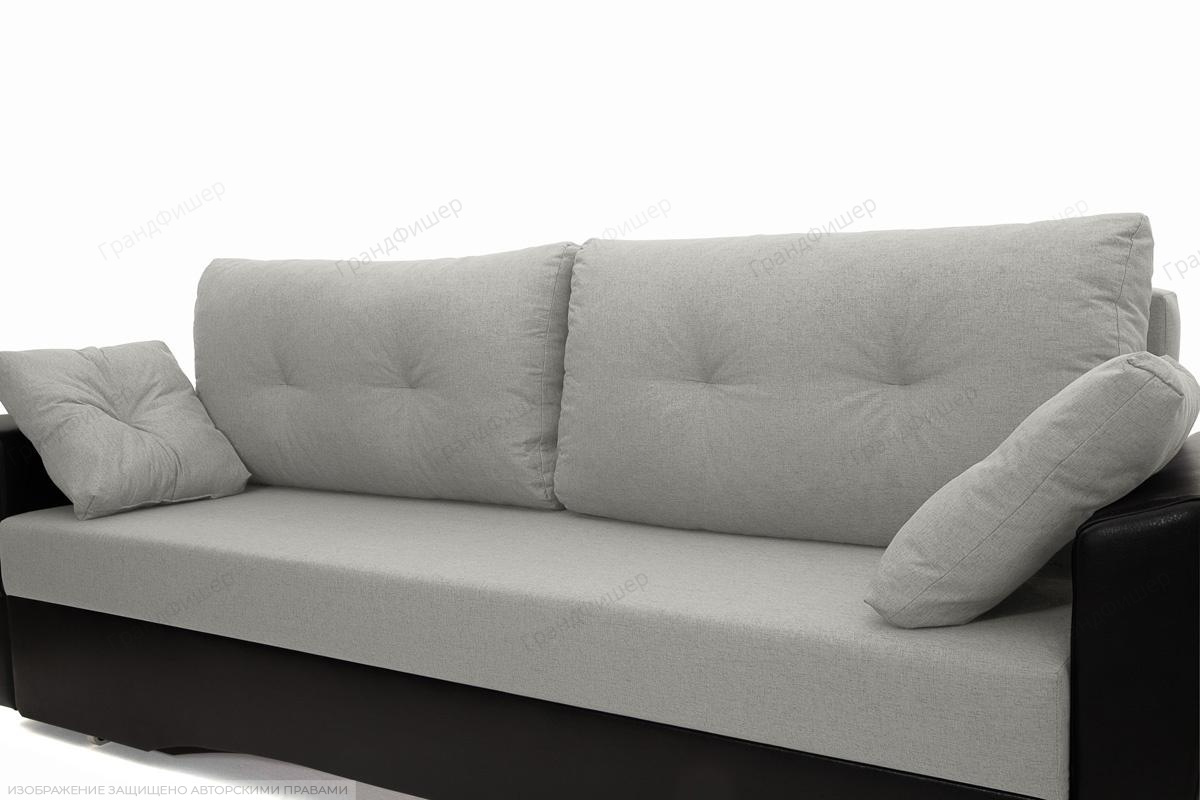 Прямой диван Амстердам эконом Dream Light Grey Подушки