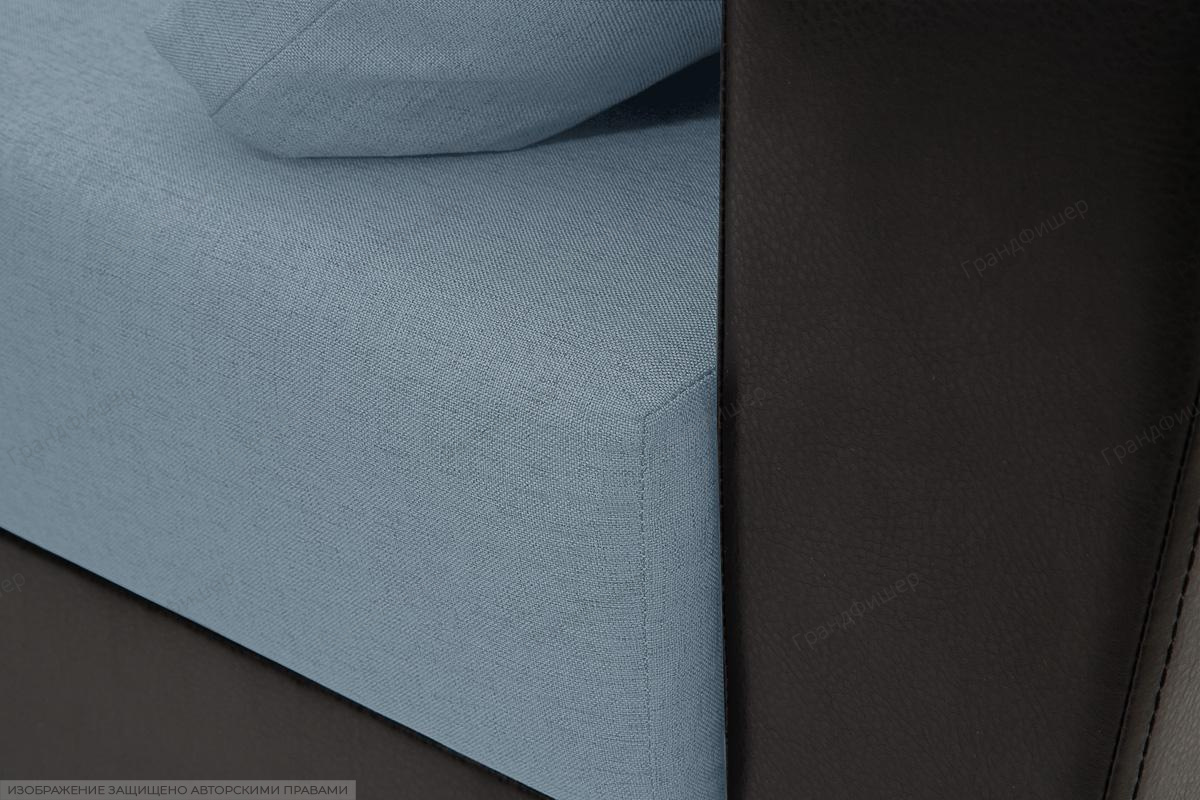 Прямой диван Амстердам эконом Dream Blue Текстура ткани