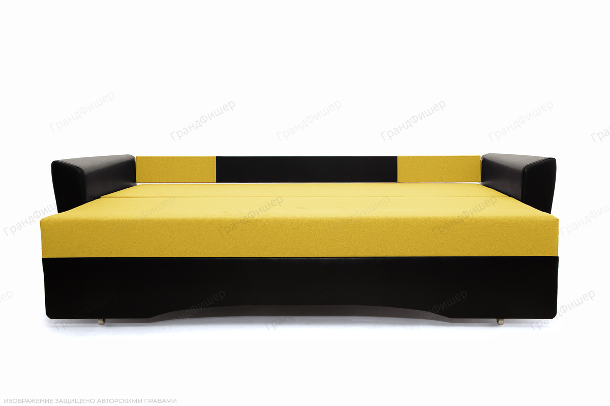 Прямой диван Амстердам эконом Dream Yellow Спальное место