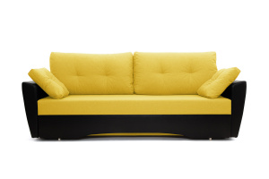 Прямой диван Амстердам эконом Dream Yellow Вид спереди