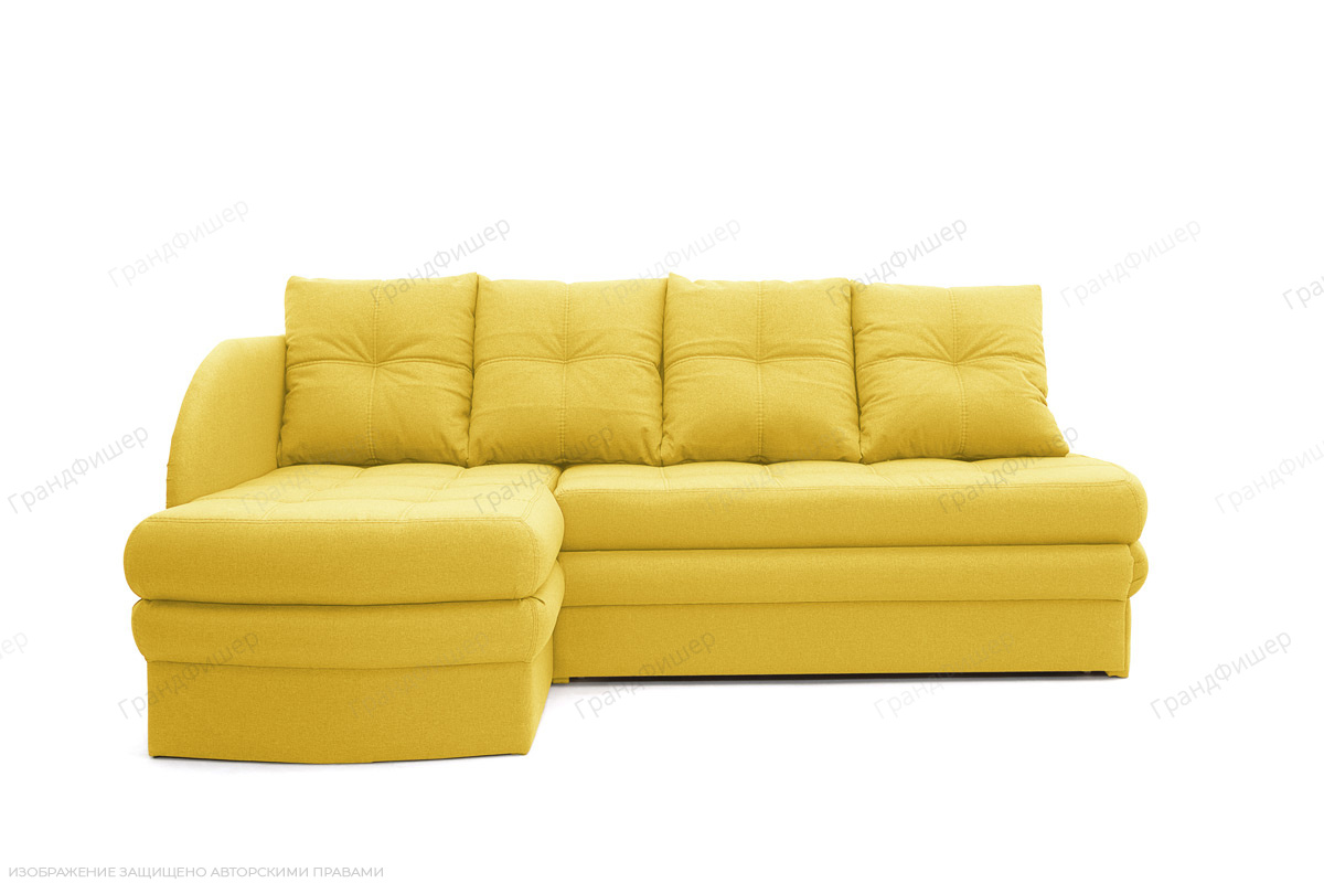 Двуспальный диван Мираж Dream Yellow Вид спереди