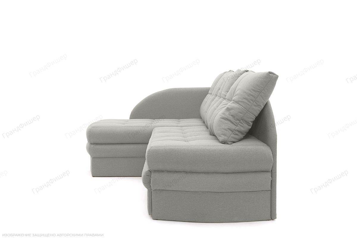 Серый диван Мираж Dream Light Grey Вид сбоку