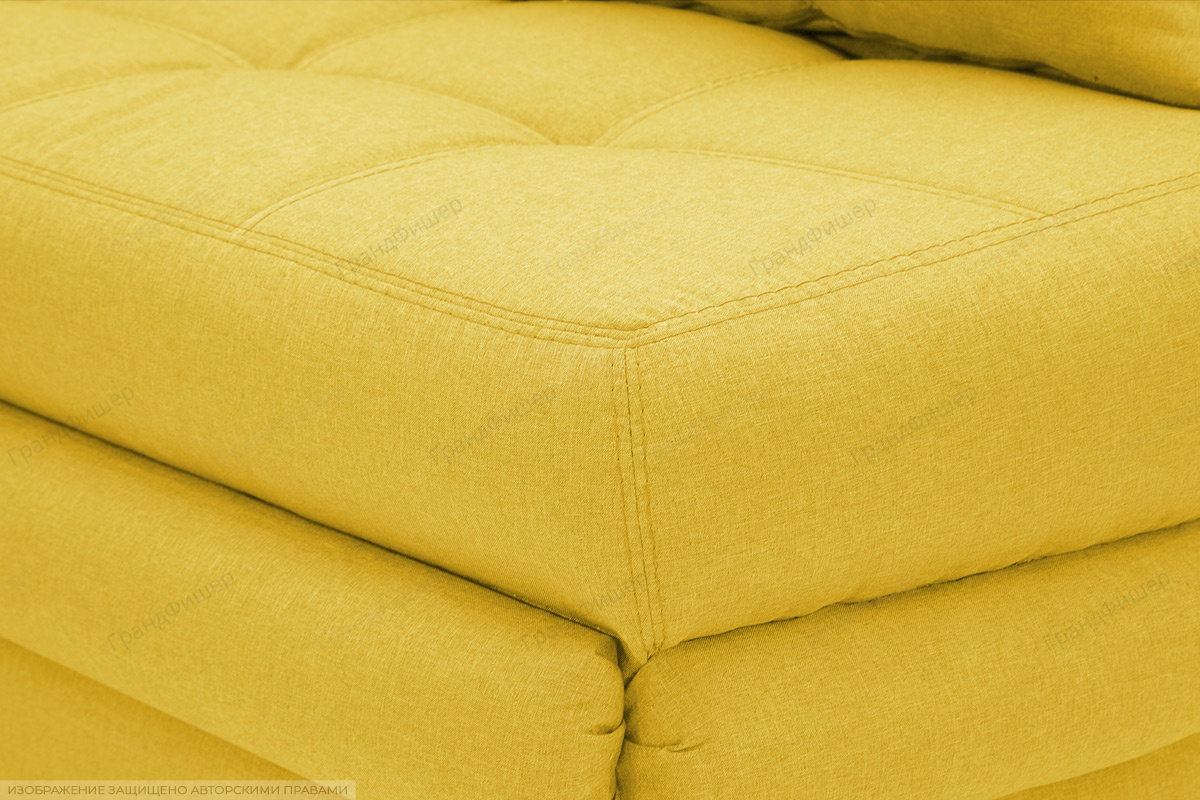 Двуспальный диван Мираж Dream Yellow Текстура ткани