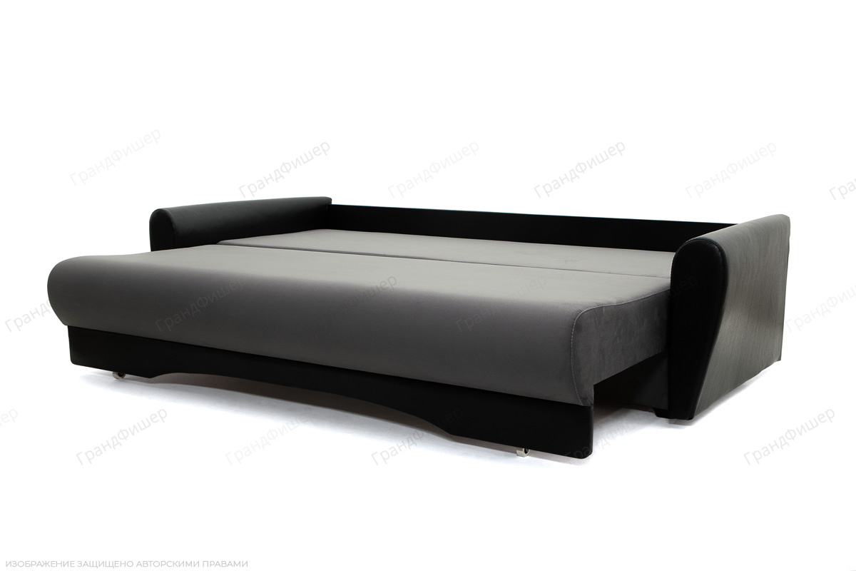 Дешевый диван Джаз Amigo Grafit + Sontex Black Спальное место