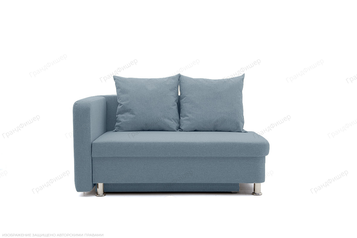 Диван для маленькой кухни Лион Dream Blue Вид спереди