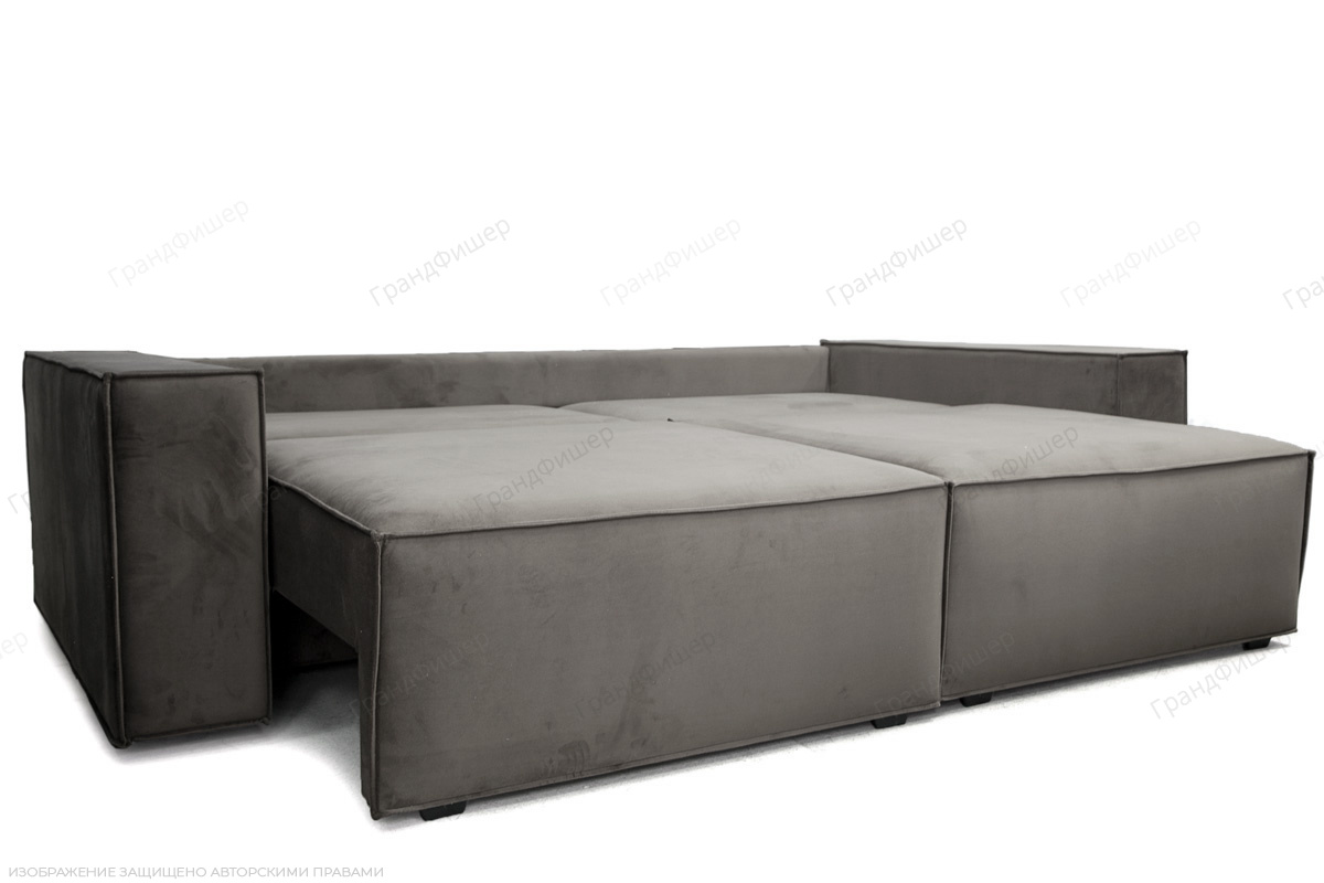 Прямой диван Фест Velutto Grey Спальное место