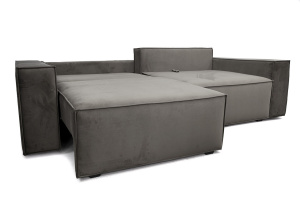 Прямой диван Фест Velutto Grey Спальное место