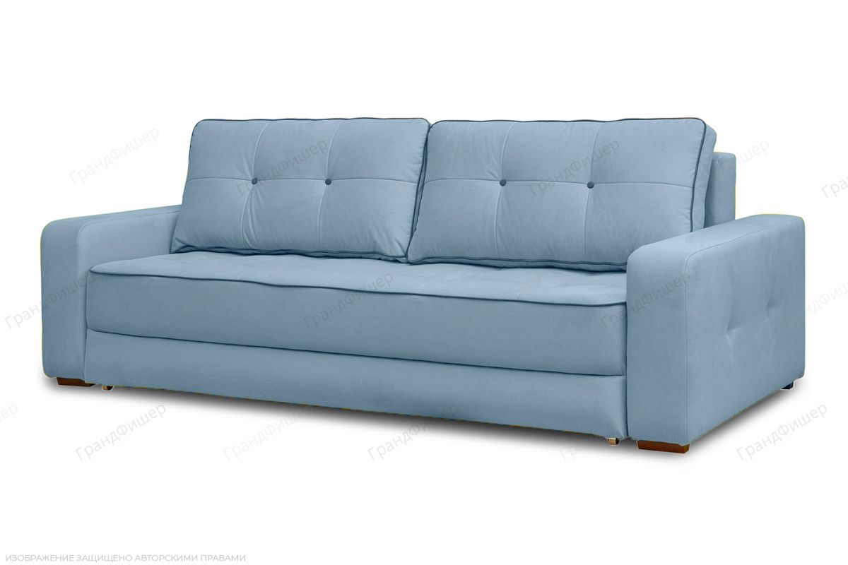 Прямой диван Эдванс Amigo Blue Вид по диагонали