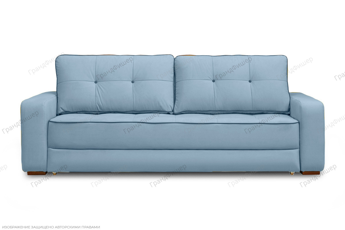Прямой диван Эдванс Amigo Blue Вид спереди