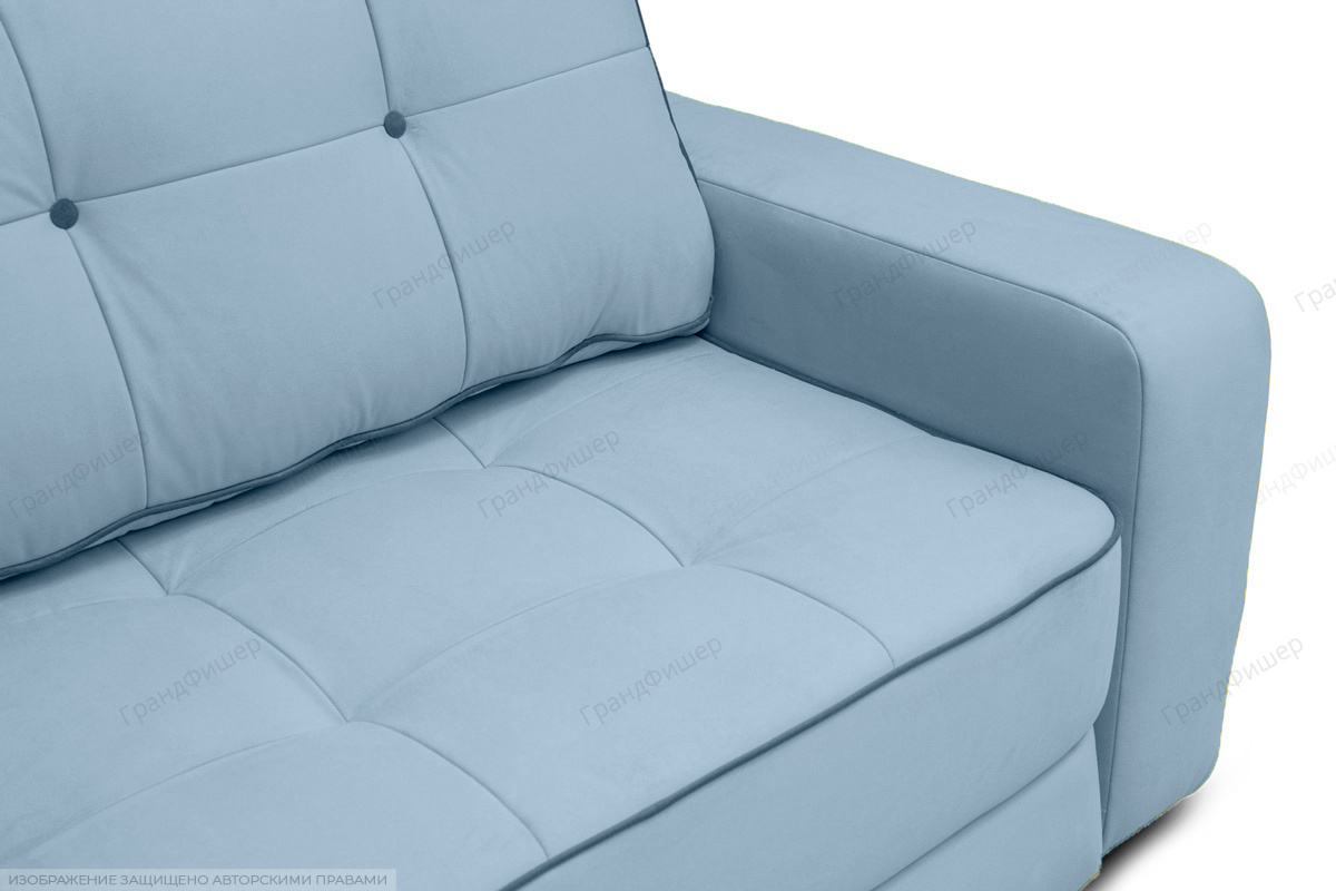 Прямой диван Эдванс Amigo Blue Подлокотник
