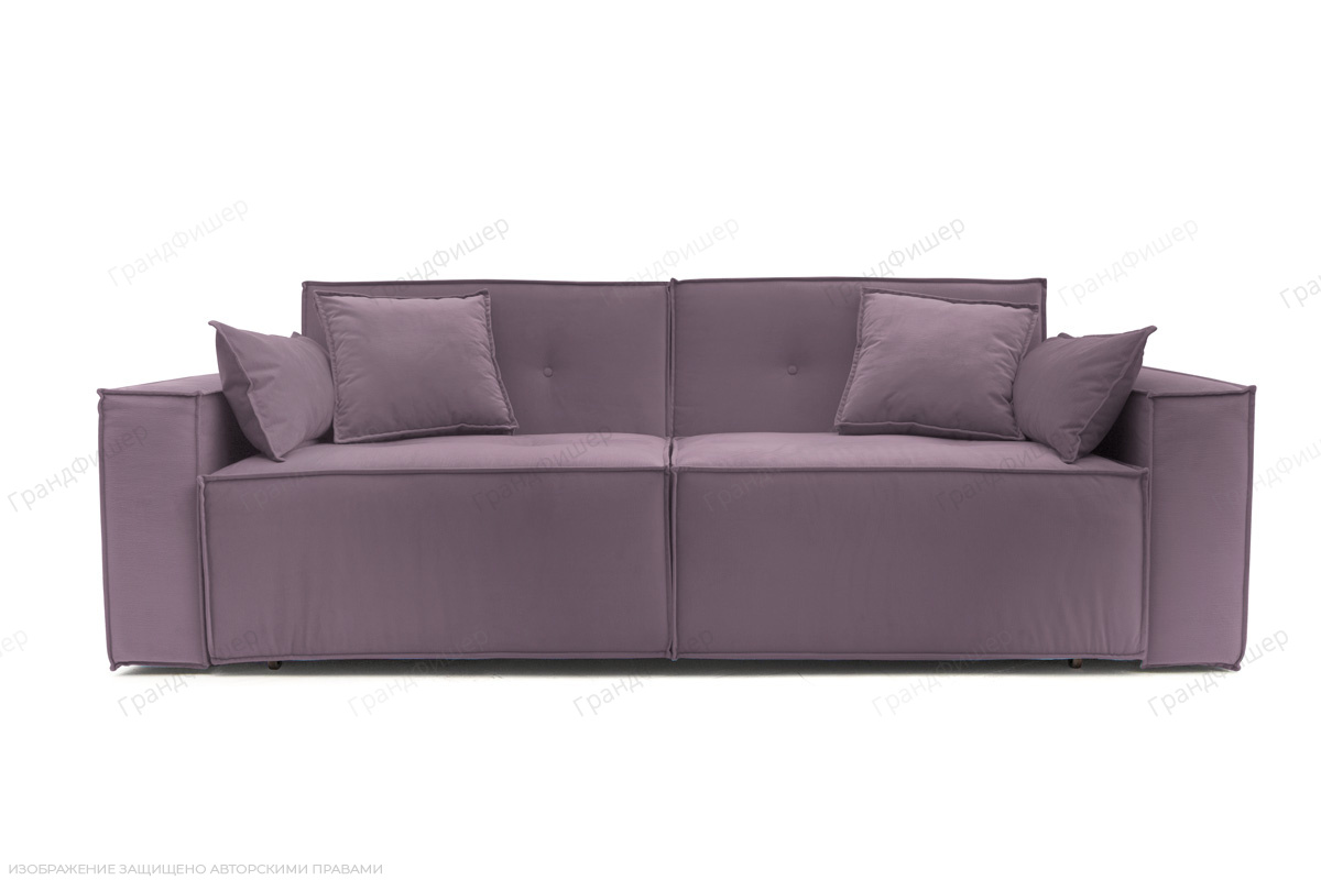 Фиолетовый диван Модест Rio Plum Вид спереди