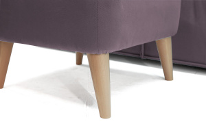 Фиолетовый диван Модест Rio Plum Ножки