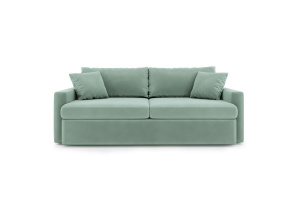Прямой диван Романс Zara mint 14 Вид спереди