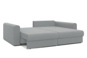 Серый угловой диван Модена 1А Zara Steel 52 Спальное место