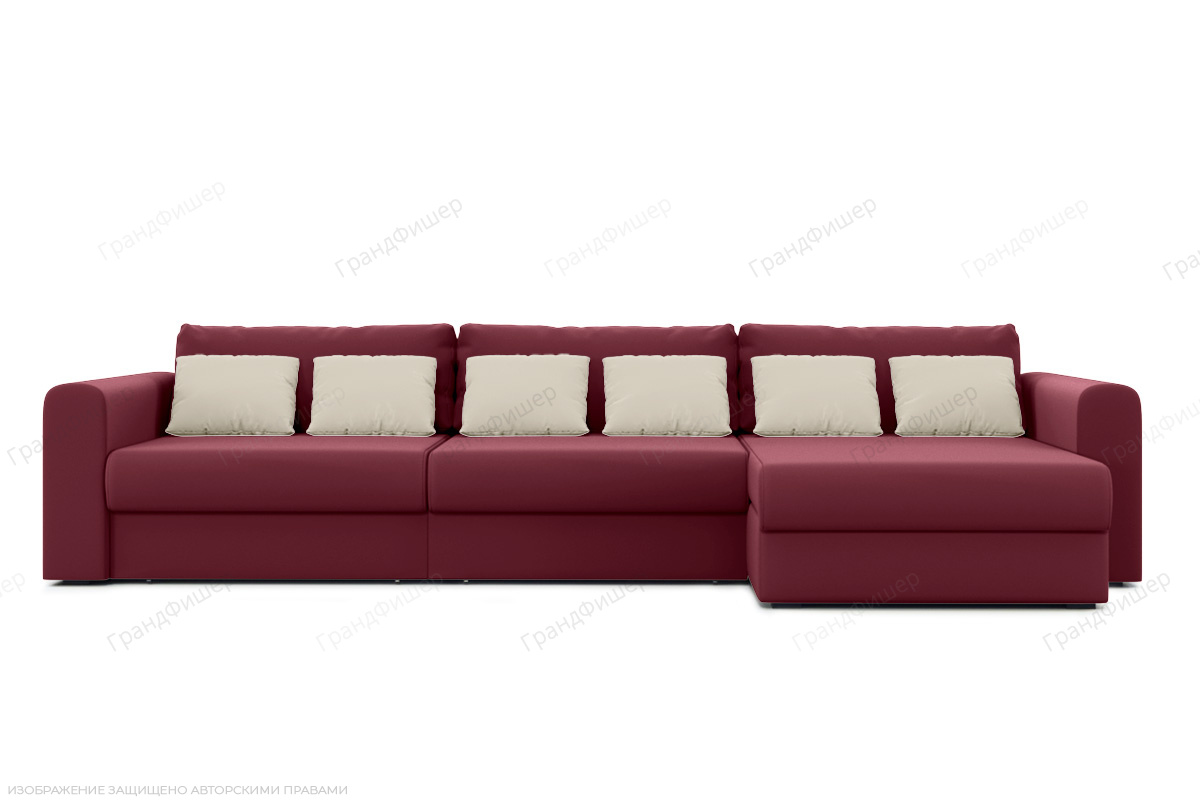 Угловой диван Модена 2А Энерджи Лайт 810/17 Вид спереди