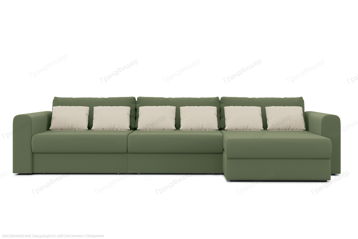 Угловой диван Модена 2А Энерджи Лайт 810/13 Вид спереди