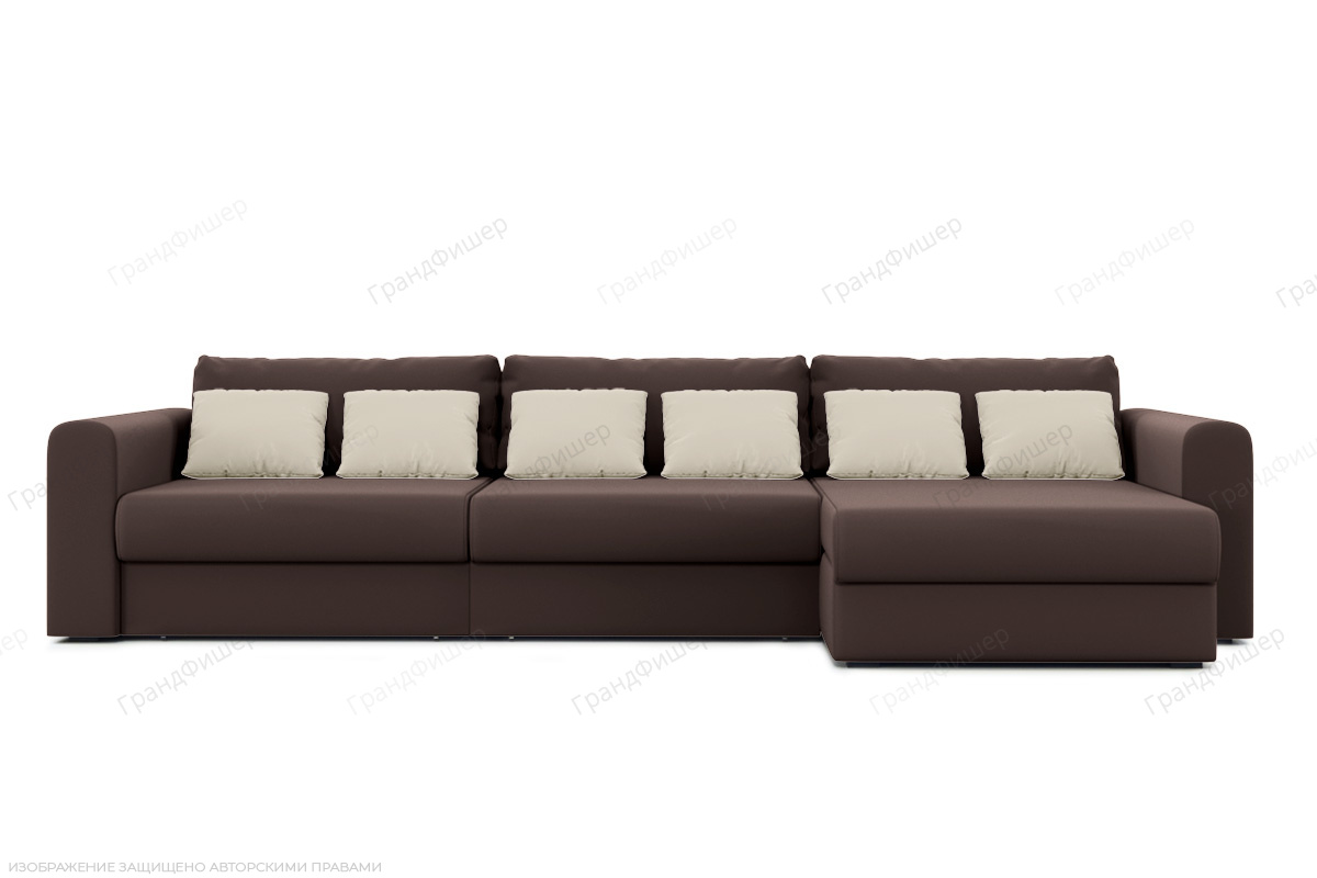 Угловой диван Модена 2А Энерджи Лайт 810/7 Вид спереди