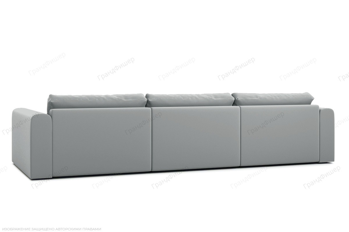 Угловой диван Модена 2А Zara Steel 52 Вид сзади
