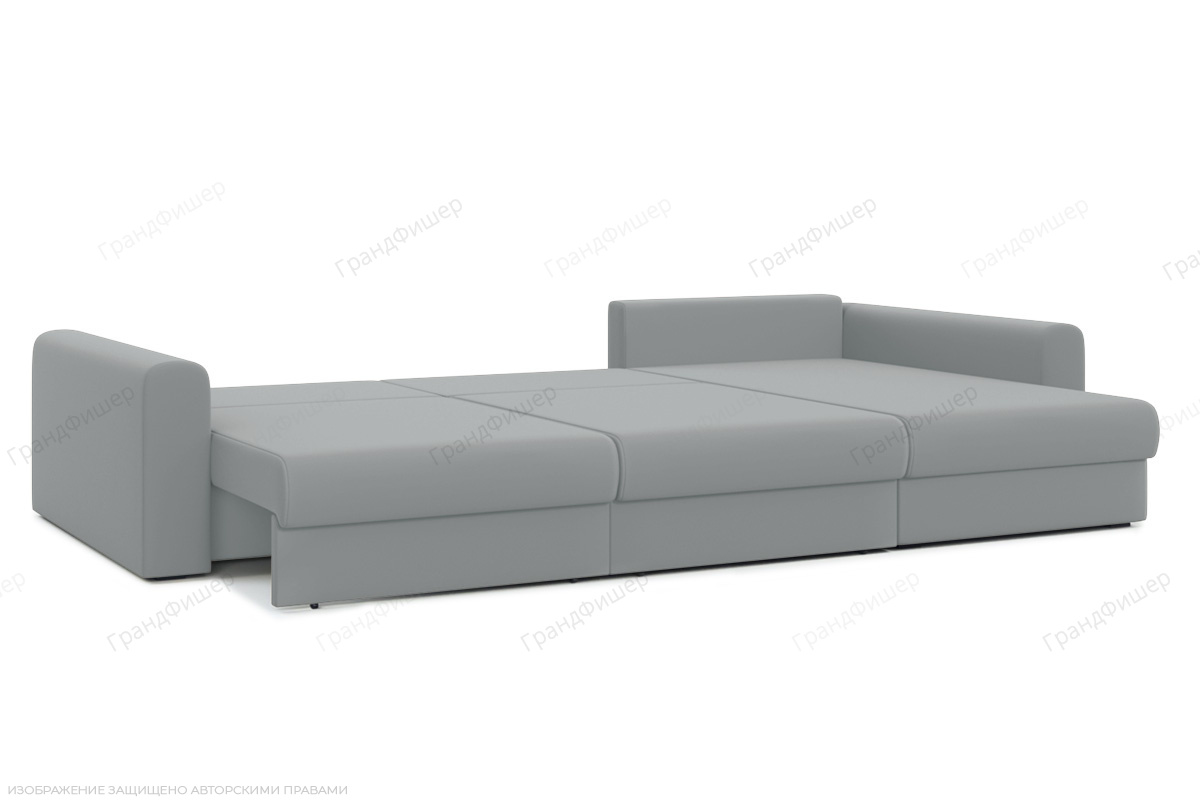Угловой диван Модена 2А Zara Steel 52 Спальное место