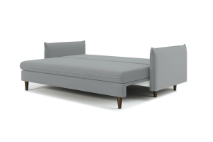 Прямой диван Порту-2 Zara Steel 52 Спальное место