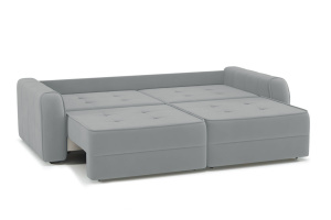 Прямой диван Кайман-8 Zara Steel 52 Спальное место