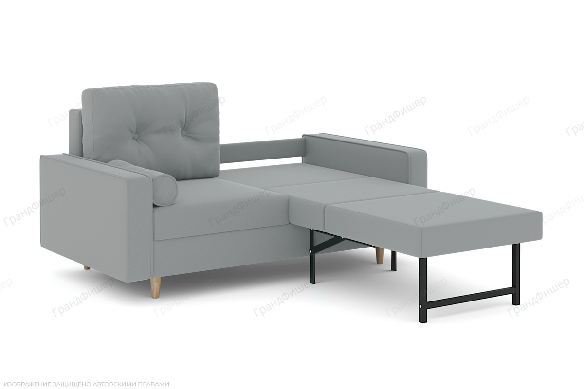 Прямой диван Хит Zara Steel 52 Ящик для белья