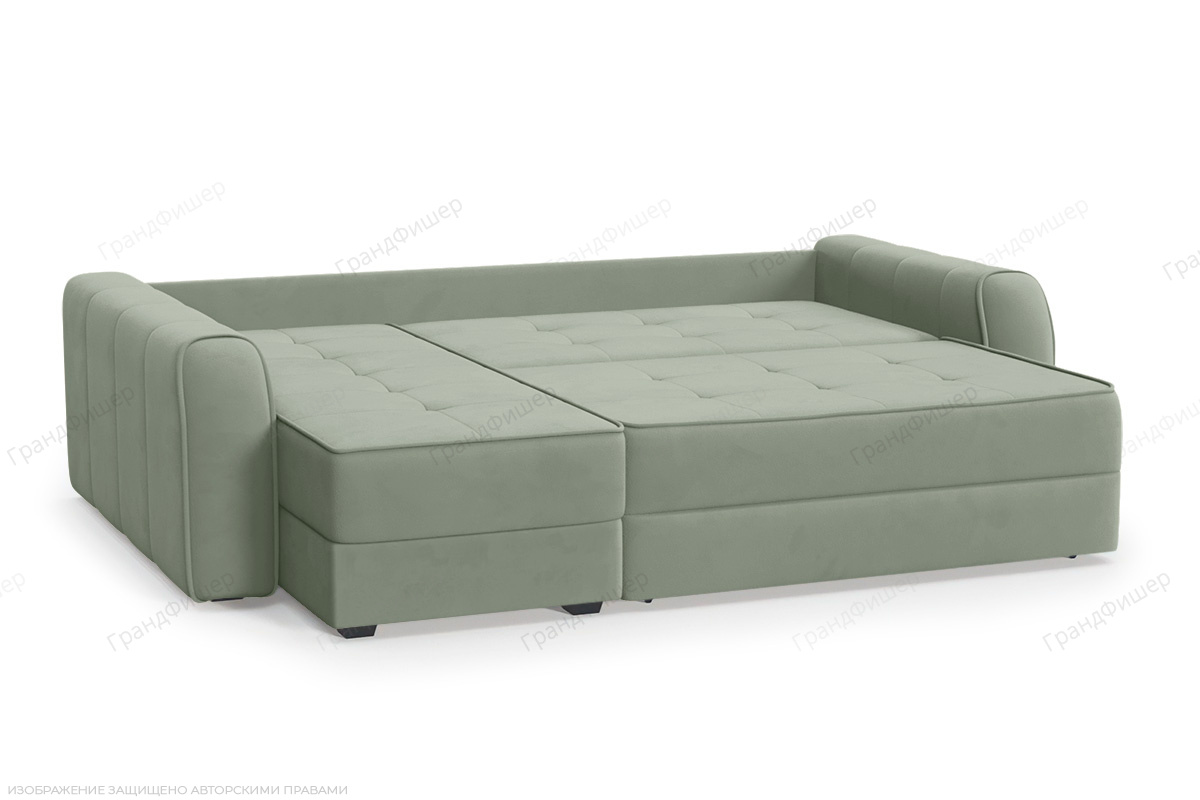 Угловой диван Кайман-12 Zara Olivo 30 Спальное место